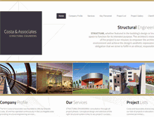 Tablet Screenshot of costaassoc.com
